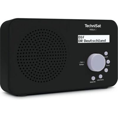 TechniSat VIOLA 2 Radio DAB portable - Noir - Radio TechniSat VIOLA 2 Radio DAB portable - Noir - Radio