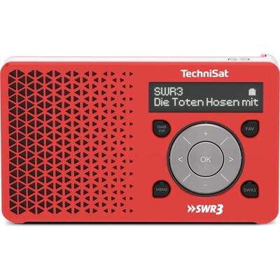 TechniSat DigitRadio 1 Swr3 Edition Bärbar DAB+ FM Radio - Digitalradio TechniSat DigitRadio 1 Swr3 Edition Bärbar DAB+ FM Radio - Digitalradio