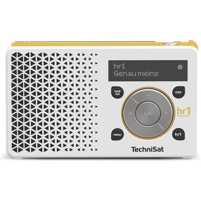 TechniSat Digitradio 1 hr1 Edition Tragbares Digitalweiß - Radio TechniSat Digitradio 1 hr1 Edition Tragbares Digitalweiß - Radio