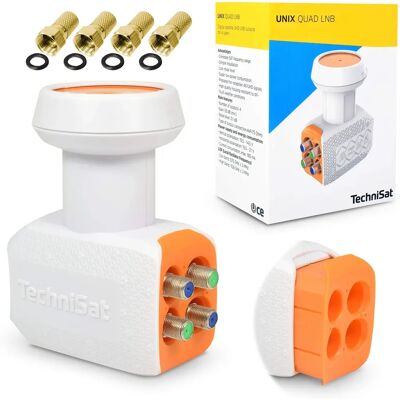 TechniSat UNIX Quad LNB - LNB Satelitarny TechniSat UNIX Quad LNB - LNB Satelitarny