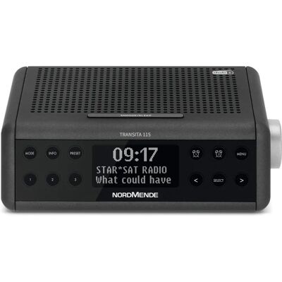 Nordmende Transita 115 Tragbares DAB+ Radio mit OLED Wecker Nordmende Transita 115 Tragbares DAB+ Radio mit OLED Wecker