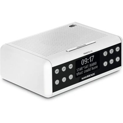 Nordmende Transita 115 Tragbares DAB+ Radio - Mono 3W - Weiß Nordmende Transita 115 Tragbares DAB+ Radio - Mono 3W - Weiß