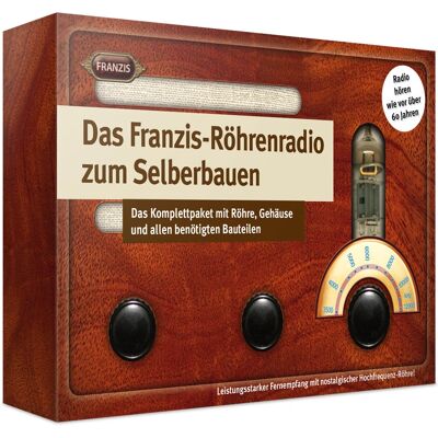 Franzis Verlag 67041 Zabawka Naukowa dla Dzieci - Zestaw Radia Lampowego od 14+ lat Franzis Verlag 67041 Zabawka Naukowa dla Dzieci - Zestaw Radia Lampowego od 14+ lat
