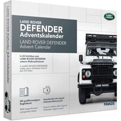 Franzis Verlag Land Rover Defender Scale Model - 1:43 SUV Kit Franzis Verlag Land Rover Defender Scale Model - 1:43 SUV Kit