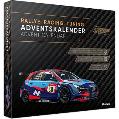 Franzis Marke Rallye Racing Tuning Adventskalender Franzis Marke Rallye Racing Tuning Adventskalender