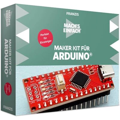 Franzis Verlag 67193 Arduino Maker Kit - Elektronika dla początkujących Franzis Verlag 67193 Arduino Maker Kit - Elektronika dla początkujących