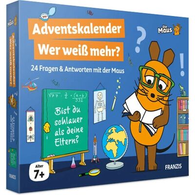 Franzis Verlag Maus - Adventskalender mit Fragen & Antworten für 7+ - Produktart Franzis Verlag Maus - Adventskalender mit Fragen & Antworten für 7+ - Produktart