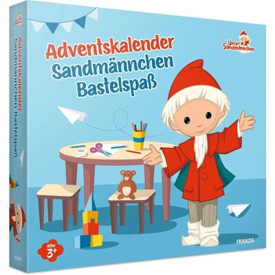 FRANZIS 67360 - Sandmännchen Adventskalender Bastelspaß - Adventskalender FRANZIS 67360 - Sandmännchen Adventskalender Bastelspaß - Adventskalender