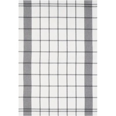 STUCO Karo Geschirrtuch-Set - 6 Stück, 100% Baumwolle, Grau/Weiß STUCO Karo Geschirrtuch-Set - 6 Stück, 100% Baumwolle, Grau/Weiß