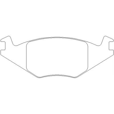 Textar VW Golf II Jetta II Polo - Brake Pads Textar VW Golf II Jetta II Polo - Brake Pads
