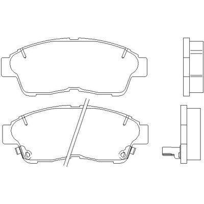 Textar Brake Pads Set - Disc Brake - Brake Pad Kit Textar Brake Pads Set - Disc Brake - Brake Pad Kit