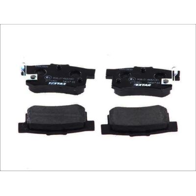 Textar Plaquettes de frein arrière Honda - Performance de freinage Textar Plaquettes de frein arrière Honda - Performance de freinage