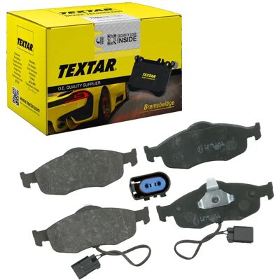 Textar Ford Bremsbeläge - Vorderachse, Verschleißsensor, Langlebig Textar Ford Bremsbeläge - Vorderachse, Verschleißsensor, Langlebig