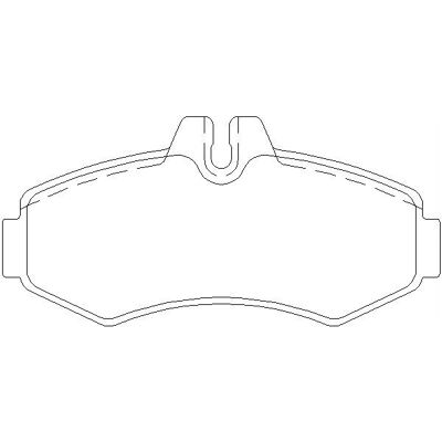 Textar A9015400 Bagbremseklodser - Bremser Textar A9015400 Bagbremseklodser - Bremser