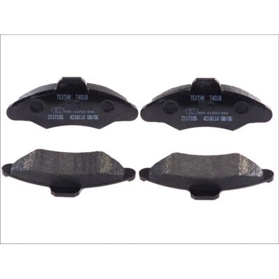 Pastillas de freno Textar Ford Escort Orion - Juego de discos Pastillas de freno Textar Ford Escort Orion - Juego de discos