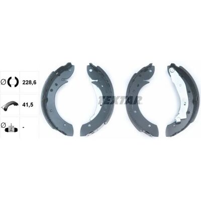 Textar bremsesko - Peugeot 405 Renault Espace 3 - Bremsesystem Textar bremsesko - Peugeot 405 Renault Espace 3 - Bremsesystem