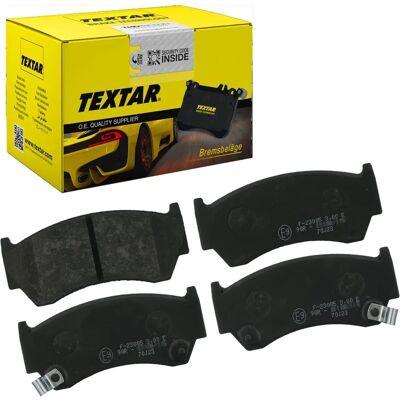 Pastillas de Freno Textar Mercedes ML - Sensor de Desgaste - Pack de 4 Pastillas de Freno Textar Mercedes ML - Sensor de Desgaste - Pack de 4