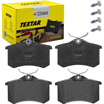 TEXTAR VW Audi Ford Jeu de Plaquettes de Frein Arrière - Plaquettes de Frein - Publicité TEXTAR VW Audi Ford Jeu de Plaquettes de Frein Arrière - Plaquettes de Frein - Publicité