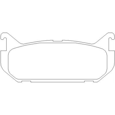 Textar G5Y62648Z - Bremsbelægner til Ford, Mazda, Mitsubishi, Nissan Textar G5Y62648Z - Bremsbelægner til Ford, Mazda, Mitsubishi, Nissan