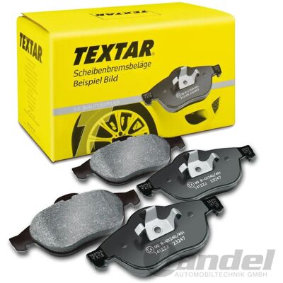 Textar BMW 1 3 Serie Bremsbeläge - Belüftet, Verschleißwarnkontakt Textar BMW 1 3 Serie Bremsbeläge - Belüftet, Verschleißwarnkontakt