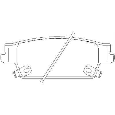 Textar Cadillac Srx Sts Πίσω τακάκια φρένων - Σετ Τακάκια Φρένων Textar Cadillac Srx Sts Πίσω τακάκια φρένων - Σετ Τακάκια Φρένων