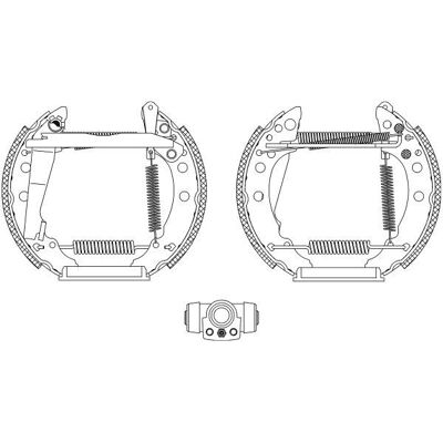 Zestaw klocków hamulcowych Textar - Wstępnie zamontowany, Aluminium, 180mm Zestaw klocków hamulcowych Textar - Wstępnie zamontowany, Aluminium, 180mm