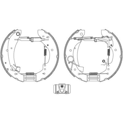 Textar 9945885 9942885 Bremsbacken-Satz - Lucas Bremssystem Textar 9945885 9942885 Bremsbacken-Satz - Lucas Bremssystem