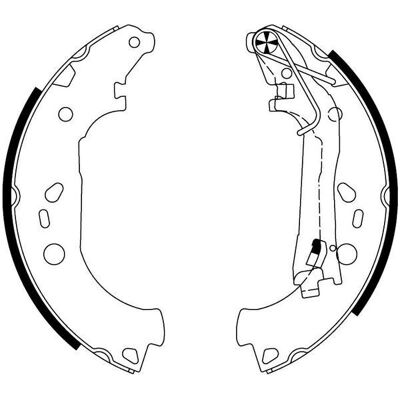 Textar Baghjul til baghjul 228,6mm til Citroën Nemo Fiat Fiorino Textar Baghjul til baghjul 228,6mm til Citroën Nemo Fiat Fiorino