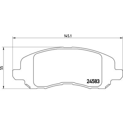 Set de plăcuțe de frână față Textar - Compatibil cu Dodge Avenger, Caliber, Jeep Compass, Patriot Set de plăcuțe de frână față Textar - Compatibil cu Dodge Avenger, Caliber, Jeep Compass, Patriot