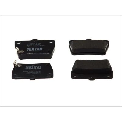 Plaquettes de frein arrière Textar - Toyota RAV4 II, 78mm large, 54mm haut, 14mm épaisseur Plaquettes de frein arrière Textar - Toyota RAV4 II, 78mm large, 54mm haut, 14mm épaisseur