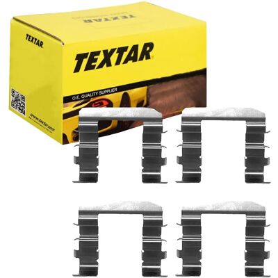 Textar Front Brake Pad Kit - Compatible with Hyundai I20 I30 Sonata Veloster - Brake Pad Set Textar Front Brake Pad Kit - Compatible with Hyundai I20 I30 Sonata Veloster - Brake Pad Set