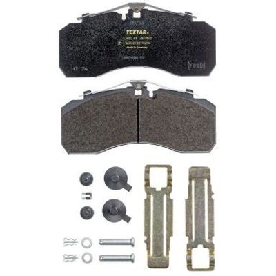 TEXTAR 2927802 Bremsbeläge Set - Für Verschleißanzeige vorbereitet TEXTAR 2927802 Bremsbeläge Set - Für Verschleißanzeige vorbereitet