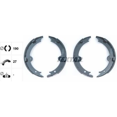 Plaquettes de frein Lexus - Jeu de frein à main - Type : Complet Plaquettes de frein Lexus - Jeu de frein à main - Type : Complet