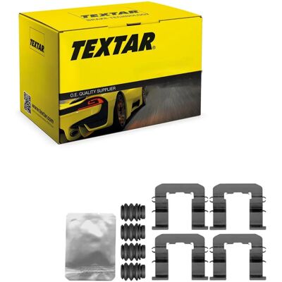 Textar Hyundai I20 Bremseklodssæt - Foran, Monteringstilbehør Textar Hyundai I20 Bremseklodssæt - Foran, Monteringstilbehør