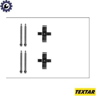 TEXTAR 82540800 Bremsesæt - Til Mercedes-Benz CLK, C-klasse Sedan & Cabriolet TEXTAR 82540800 Bremsesæt - Til Mercedes-Benz CLK, C-klasse Sedan & Cabriolet