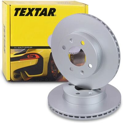 Ventileret skive Textar Picanto I-II, i10 I-II - Bremsedel Ventileret skive Textar Picanto I-II, i10 I-II - Bremsedel