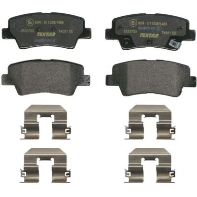 Textar Hyundai Kia Plăcuțe de frână - Set disc Textar Hyundai Kia Plăcuțe de frână - Set disc