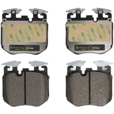 Textar Brake Pads Set - Fits BMW 2-8 Series, I4, X3, X4, X5, X6, X7 Textar Brake Pads Set - Fits BMW 2-8 Series, I4, X3, X4, X5, X6, X7
