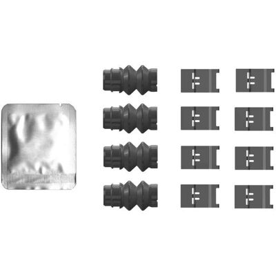 Textar 82553100 - Bremsscheibenbeläge Zubehör Mercedes A-Klasse Textar 82553100 - Bremsscheibenbeläge Zubehör Mercedes A-Klasse