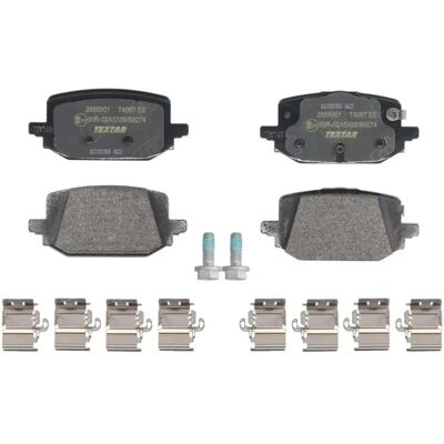 Textar D40606RA0B Bremsbeläge Satz - Hinten Nissan Renault Textar D40606RA0B Bremsbeläge Satz - Hinten Nissan Renault