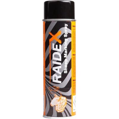 RAIDEX - Viehzeichenspray - 500ml - orange - Marking spray - Publicité RAIDEX - Viehzeichenspray - 500ml - orange - Marking spray - Publicité