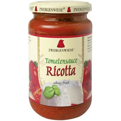 ZWERGENWIESE Ekologiczna Bezglutenowa Sos Pomidorowo-Ricottowa - Sosy ZWERGENWIESE Ekologiczna Bezglutenowa Sos Pomidorowo-Ricottowa - Sosy