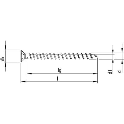 Heco Modelo 5 x 16 mm Tornillo T-Drive Azul Zincado - Rosca Completa Heco Modelo 5 x 16 mm Tornillo T-Drive Azul Zincado - Rosca Completa