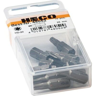 Conectores Heco HD-20-10 - Blíster de 10 Conectores Heco HD-20-10 - Blíster de 10