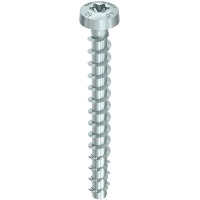 Heco Betonschraube 7,5x60mm Blau Zink - Multi-Monti Plus - Beton Heco Betonschraube 7,5x60mm Blau Zink - Multi-Monti Plus - Beton