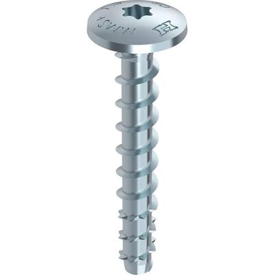 Śruba betonowa HECO - Niebieski cynk - 7,5x40mm - Wielokrotnego użytku i łatwa w instalacji Śruba betonowa HECO - Niebieski cynk - 7,5x40mm - Wielokrotnego użytku i łatwa w instalacji