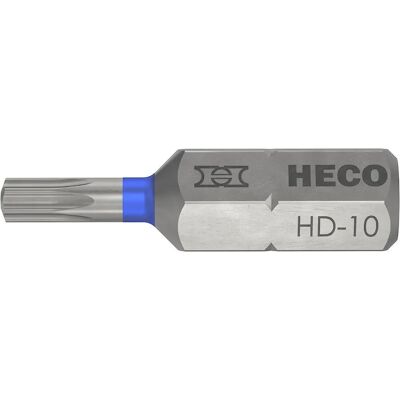 Puntas de destornillador Heco Drive HD-10 L 25mm - Pack de 10 Puntas de destornillador Heco Drive HD-10 L 25mm - Pack de 10