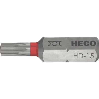 Embout de tournevis Heco HD-15 L 25 mm - 10 pièces - Publicité Embout de tournevis Heco HD-15 L 25 mm - 10 pièces - Publicité