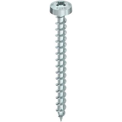 Vite in Legno Heco-Topix-Plus - 4,5x35mm, Testa Tonda, Filettatura Variabile - PZ2 - Confezione da 500 Vite in Legno Heco-Topix-Plus - 4,5x35mm, Testa Tonda, Filettatura Variabile - PZ2 - Confezione da 500