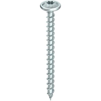 Heco Topix Plus Holzschraube - 6,0 x 80 mm - Große Rundkopf - Vollgewinde Heco Topix Plus Holzschraube - 6,0 x 80 mm - Große Rundkopf - Vollgewinde
